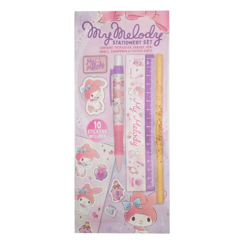 Sanrio Set pisarniškega materiala 6-kos My Melody fotografija izdelka