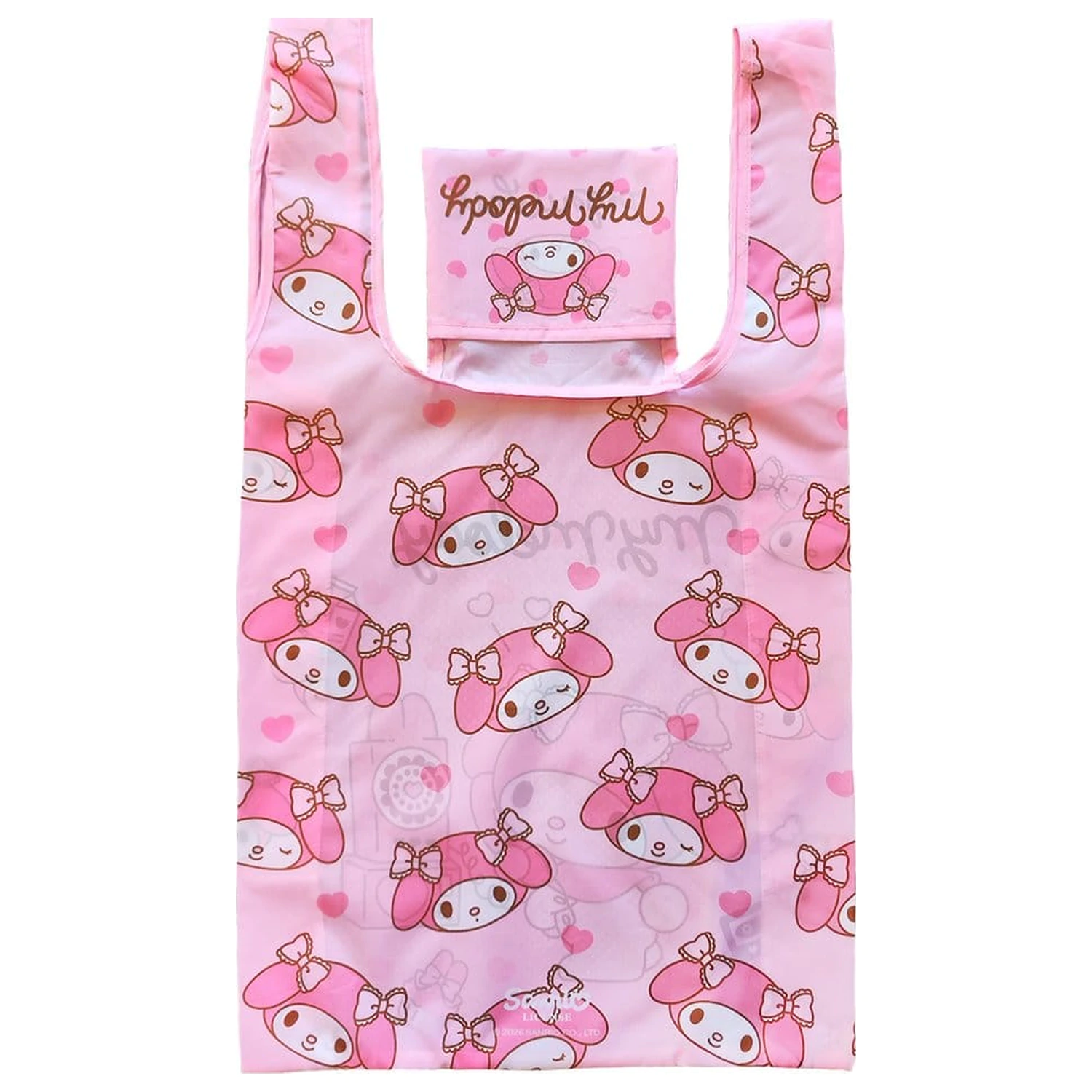 Sanrio Tote torba My Melody Kawaii Zložljiva fotografija izdelka