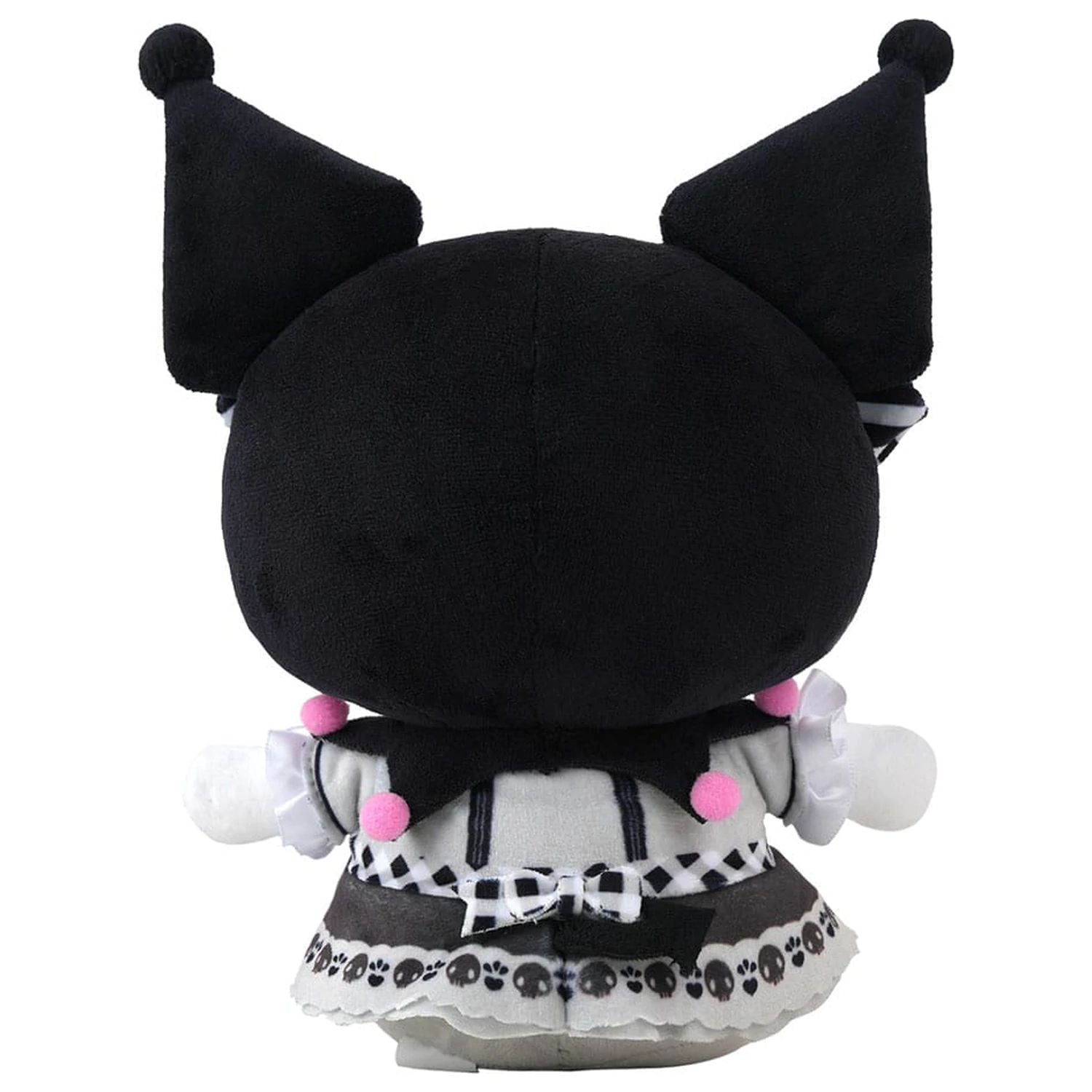 Sanrio Pink Black Party Series plišasta figura Kuromi 22 cm fotografija izdelka