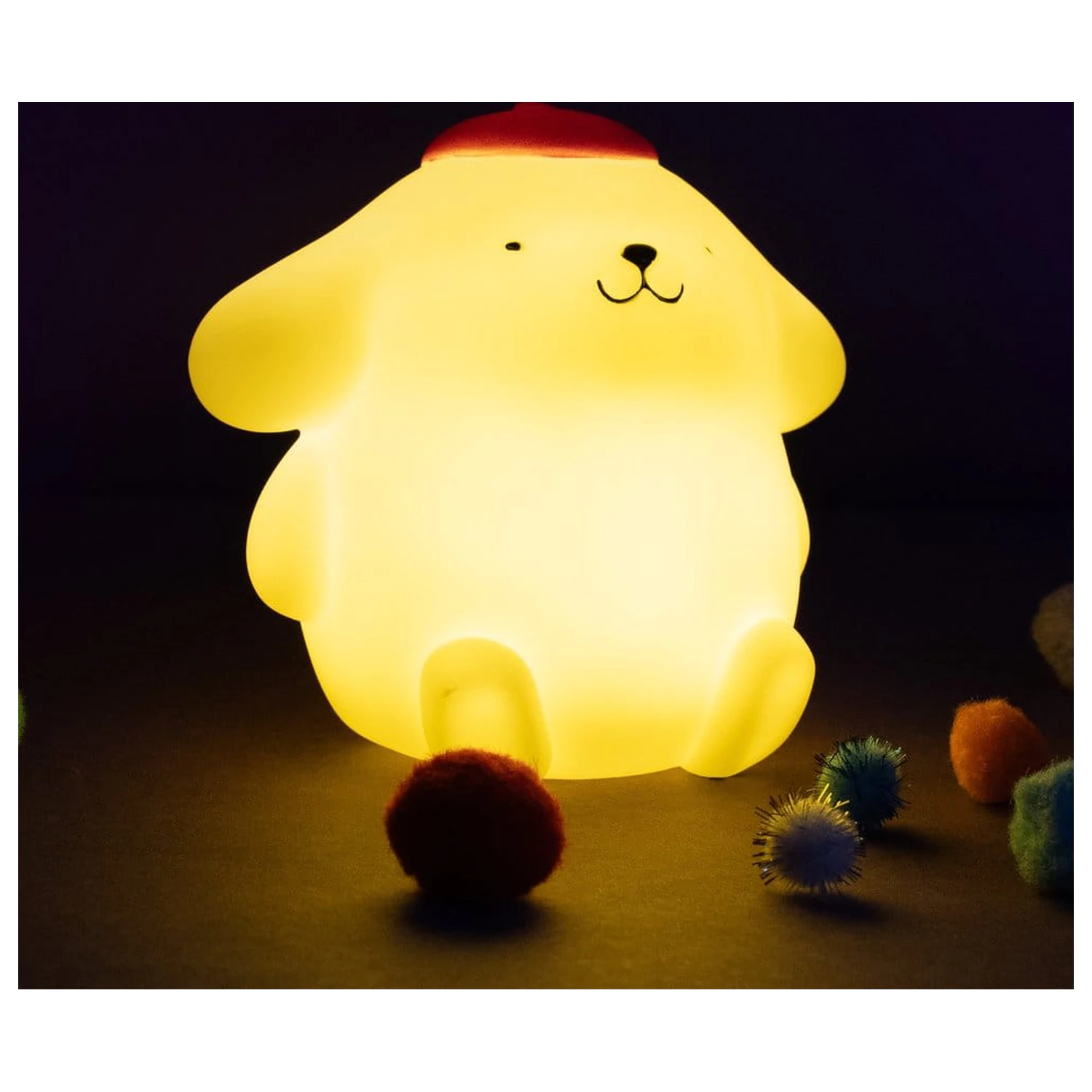 Sanrio Mood svetilka z USB-C Pompompurin 11 cm fotografija izdelka