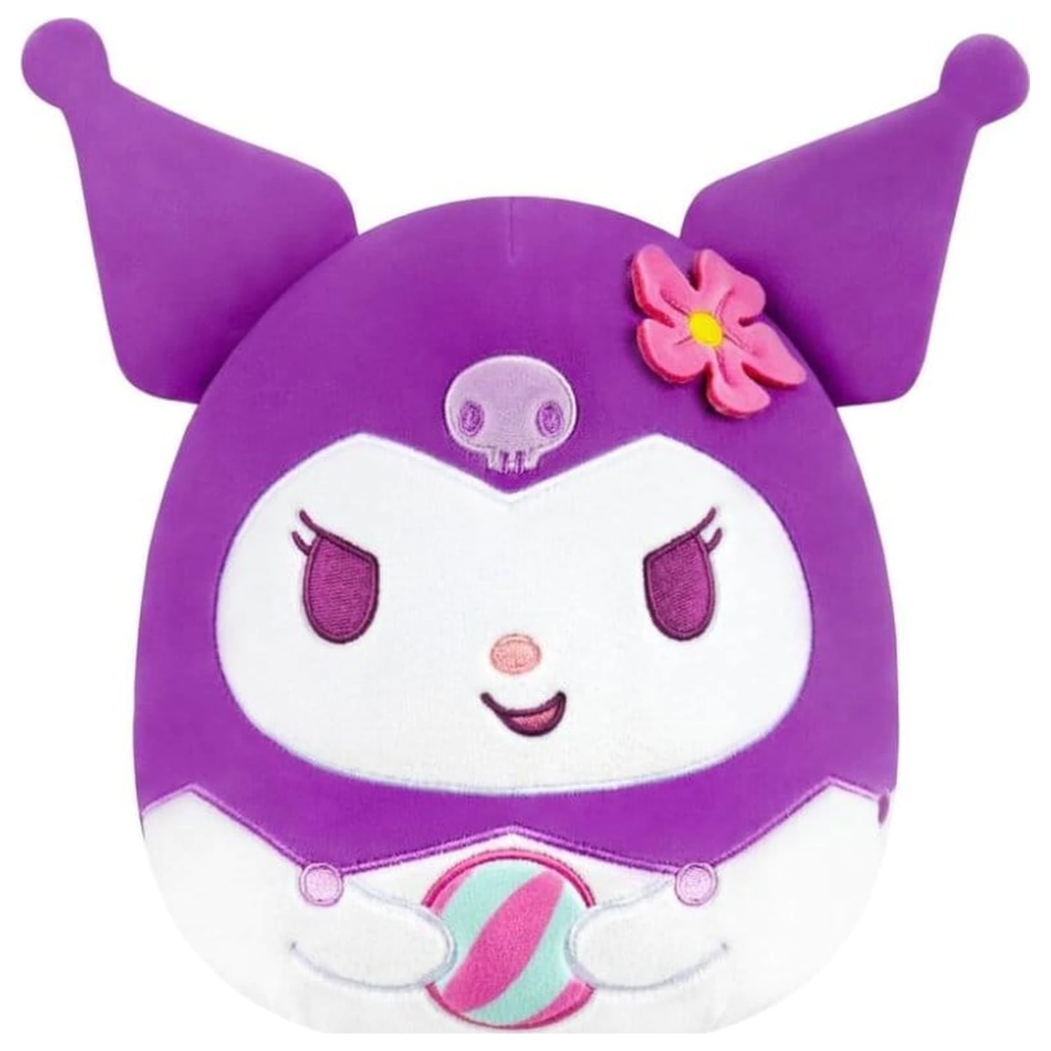 Sanrio Squishmallow plišasta figura Hello Kitty and Friends Seize the Moment Kuromi Beachball 20 cm fotografija izdelka
