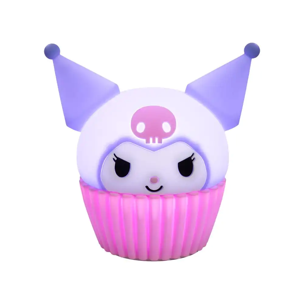 Sanrio Squishy Svetleča Silikonska Lučka Kuromi 15 cm fotografija izdelka