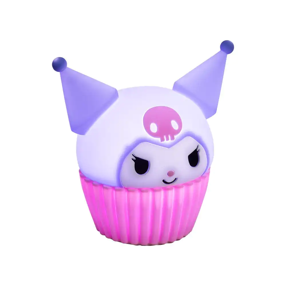 Sanrio Squishy Svetleča Silikonska Lučka Kuromi 15 cm fotografija izdelka