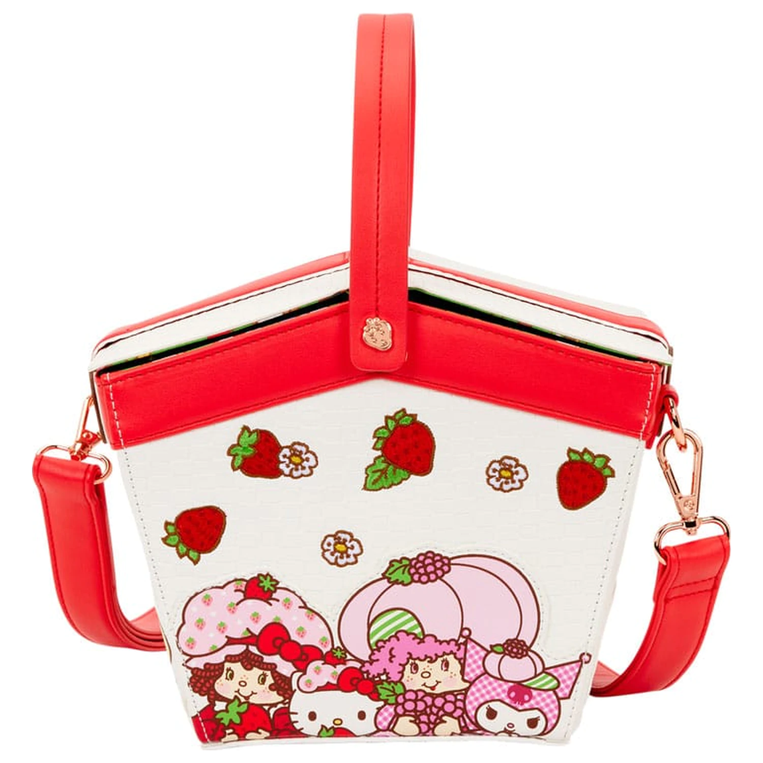 Sanrio by Loungefly torba čez ramo Strawberry Shortcake fotografija izdelka