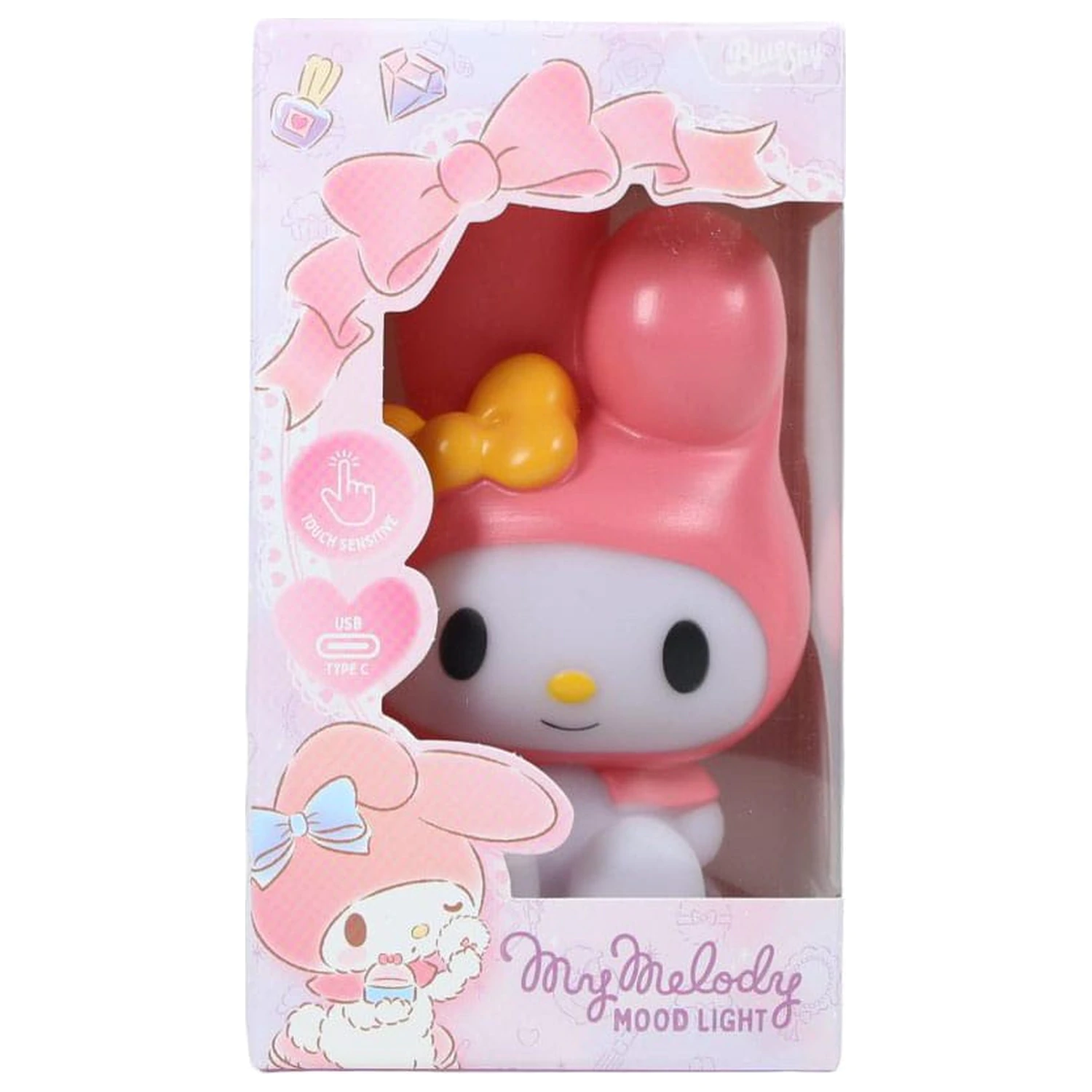 Sanrio svetilka Mood z USB-C My Melody 11 cm fotografija izdelka