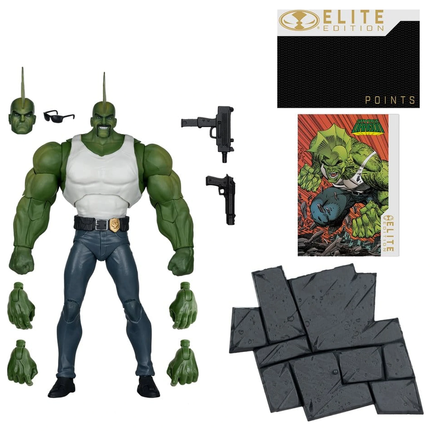 Savage Dragon Image Comics Founders Series McFarlane Elite Edition akcijska figura Dragon 20 cm fotografija izdelka