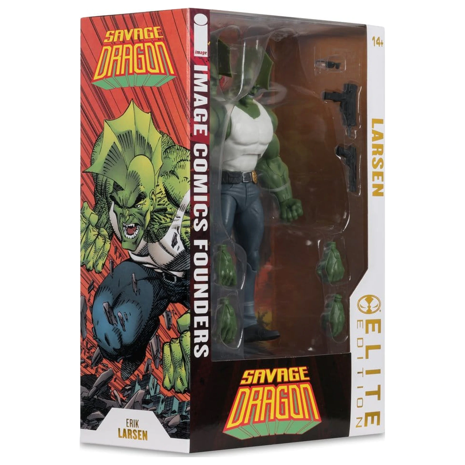 Savage Dragon Image Comics Founders Series McFarlane Elite Edition akcijska figura Dragon 20 cm fotografija izdelka