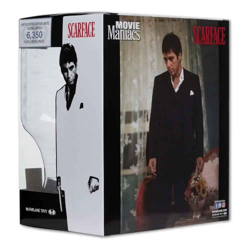 Scarface Movie Maniacs PVC Kip Tony Montana 17 cm fotografija izdelka