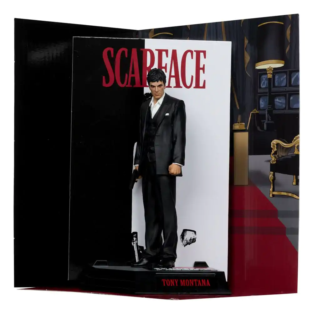 Scarface Movie Maniacs PVC Kip Tony Montana 17 cm fotografija izdelka