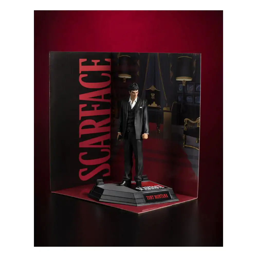 Scarface Movie Maniacs PVC Kip Tony Montana 17 cm fotografija izdelka
