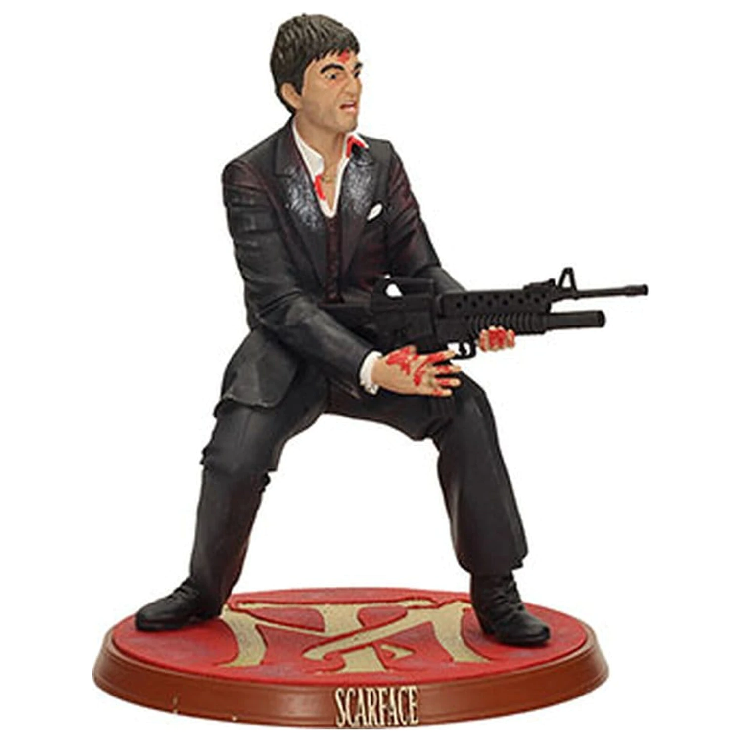 Scarface PVC figura Tony Montana Deluxe različica 18 cm fotografija izdelka