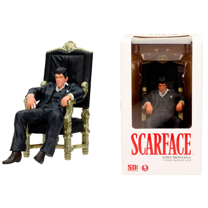 Scarface Movie Icons PVC Kip Tony Montana 18 cm fotografija izdelka