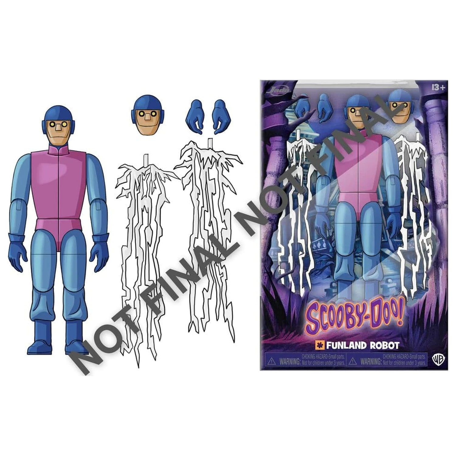 Scooby Doo akcijska figura Funland robot 16 cm fotografija izdelka
