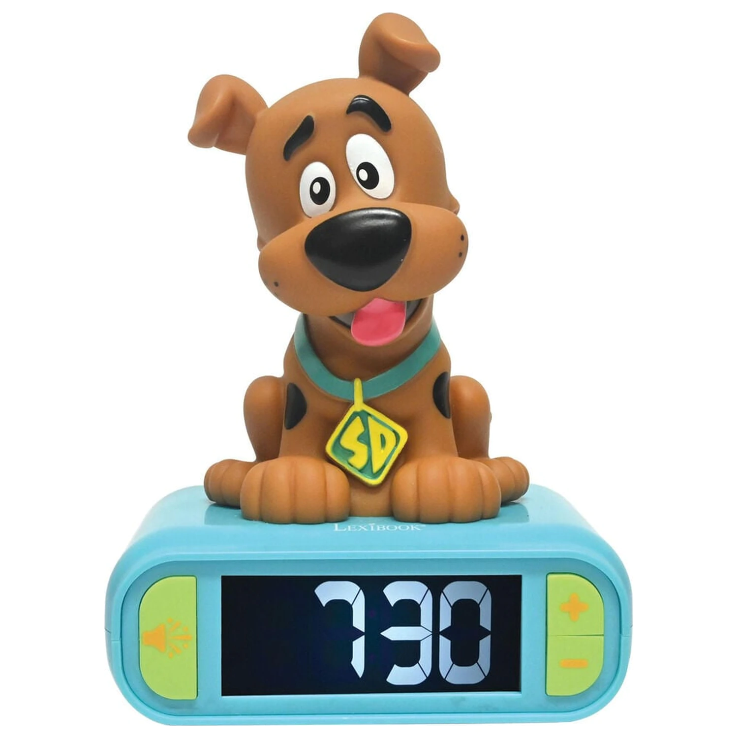 Scooby Doo digitalna budilka z Doo 3D nočno lučko in zvočnimi Učinki fotografija izdelka