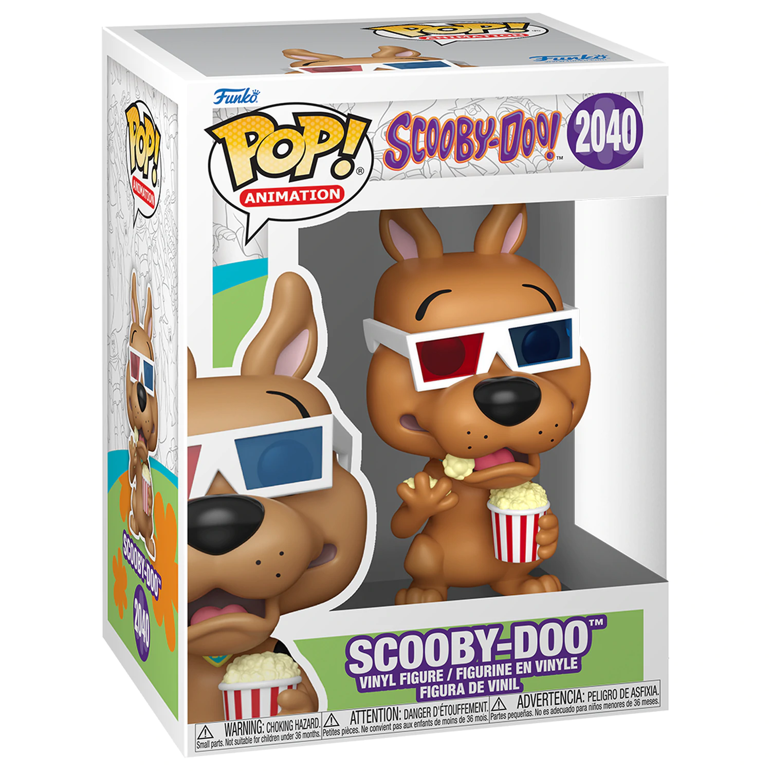 Scooby Doo Pop! Animation Vinilna figura Scooby Doo 9 cm fotografija izdelka