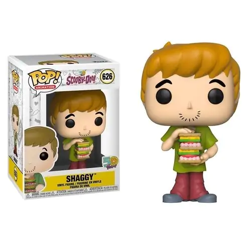 Scooby Doo POP! Animation Vinyl Figure Shaggy s sendvičem 9 cm fotografija izdelka