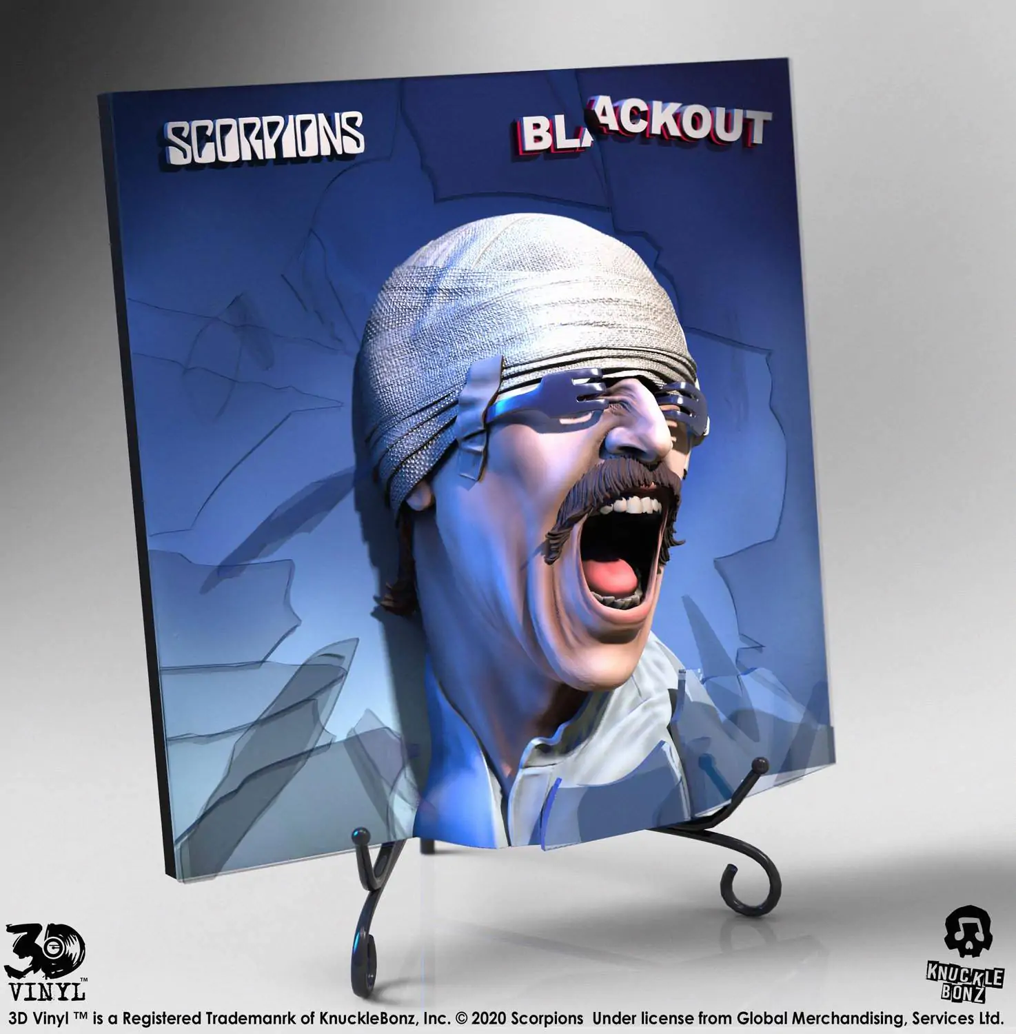 Scorpions 3D Vinyl Kip Blackout 30 cm fotografija izdelka