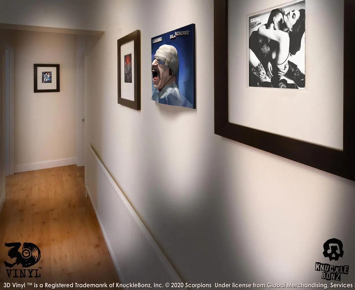 Scorpions 3D Vinyl Kip Blackout 30 cm fotografija izdelka
