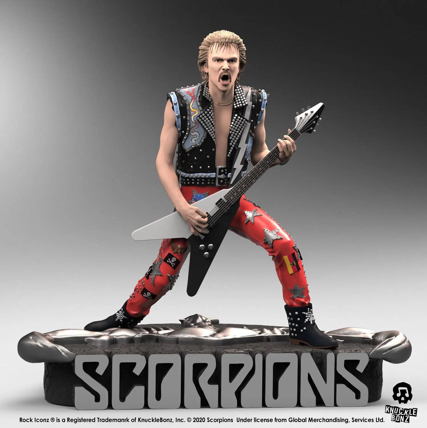 Scorpions Rock Iconz kip Rudolf Schenker Limited Edition 22 cm fotografija izdelka