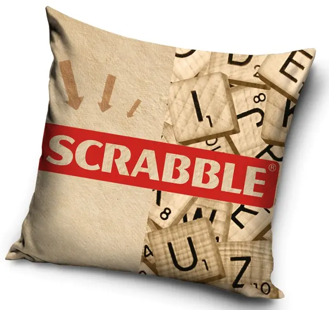 Scrabble Prevleka za vzglavnik 40*40 cm fotografija izdelka