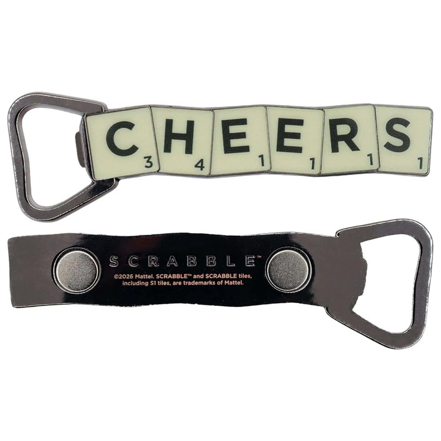 Scrabble Odpirač za steklenice Magnetic Cheers fotografija izdelka