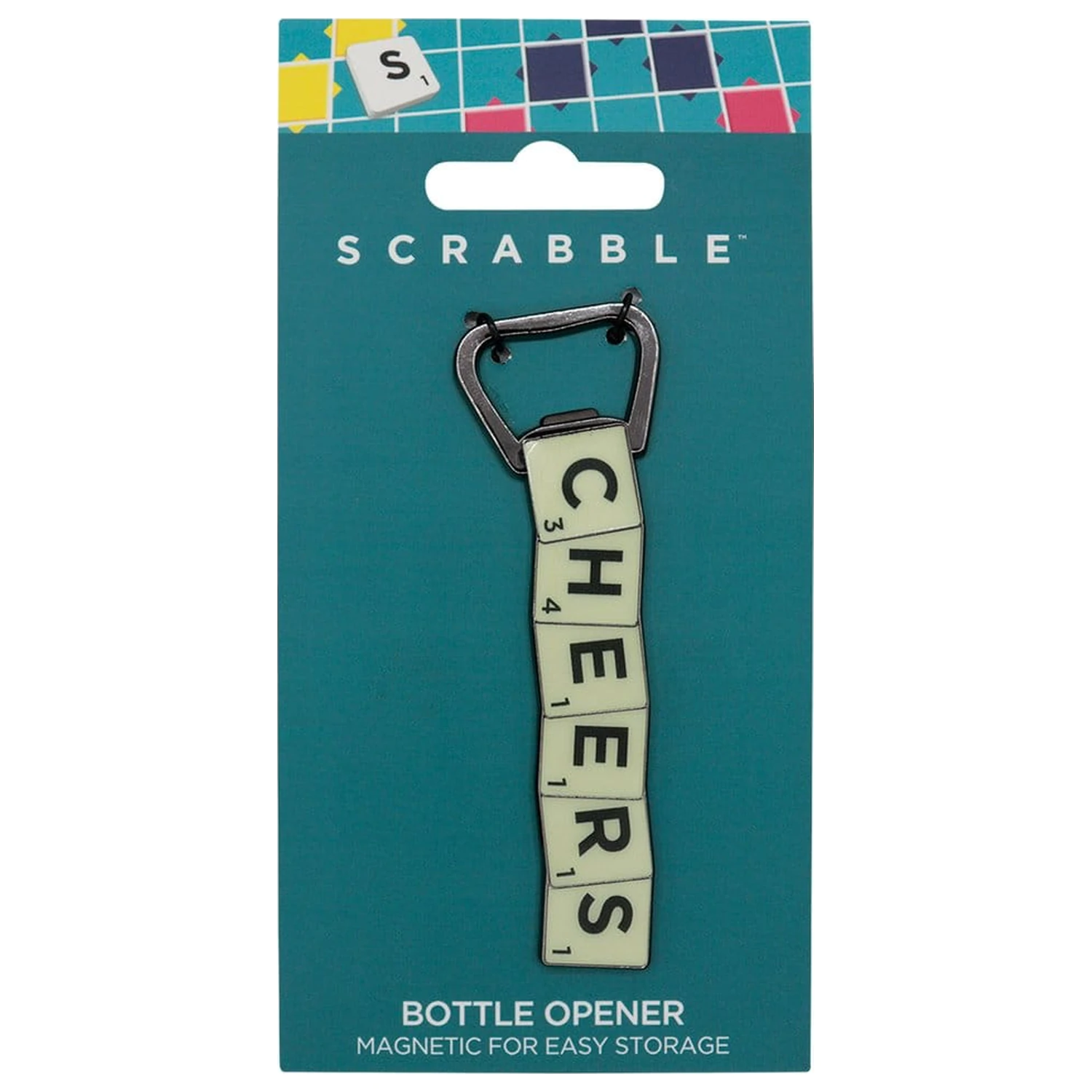 Scrabble Odpirač za steklenice Magnetic Cheers fotografija izdelka
