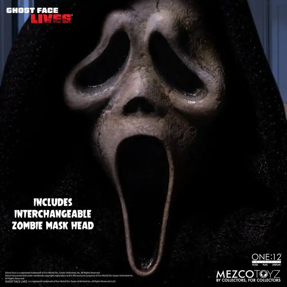 Akcijska figura Scream 1/12 Ghost Face 16 cm fotografija izdelka