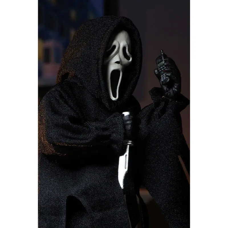 Scream Retro akcijska figura Ghostface (posodobljeno) 20 cm fotografija izdelka