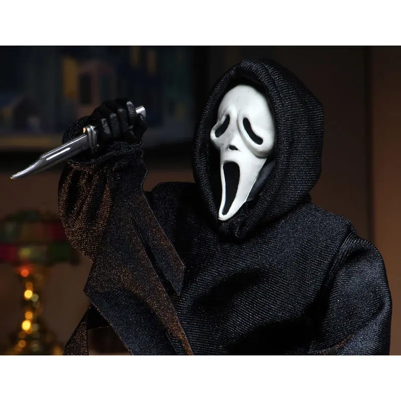 Scream Retro akcijska figura Ghostface (posodobljeno) 20 cm fotografija izdelka