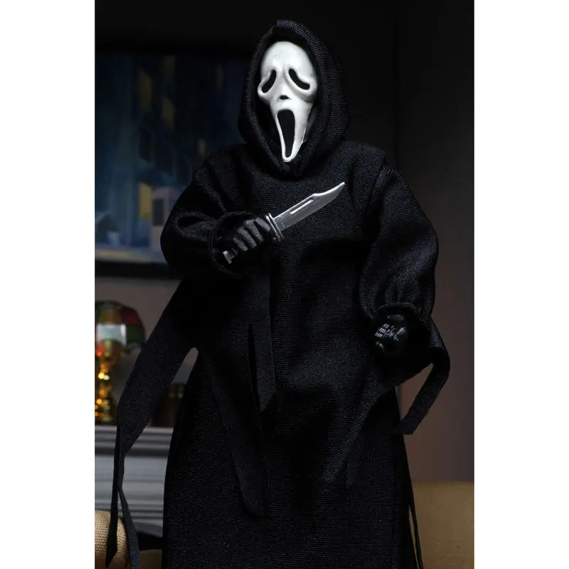 Scream Retro akcijska figura Ghostface (posodobljeno) 20 cm fotografija izdelka