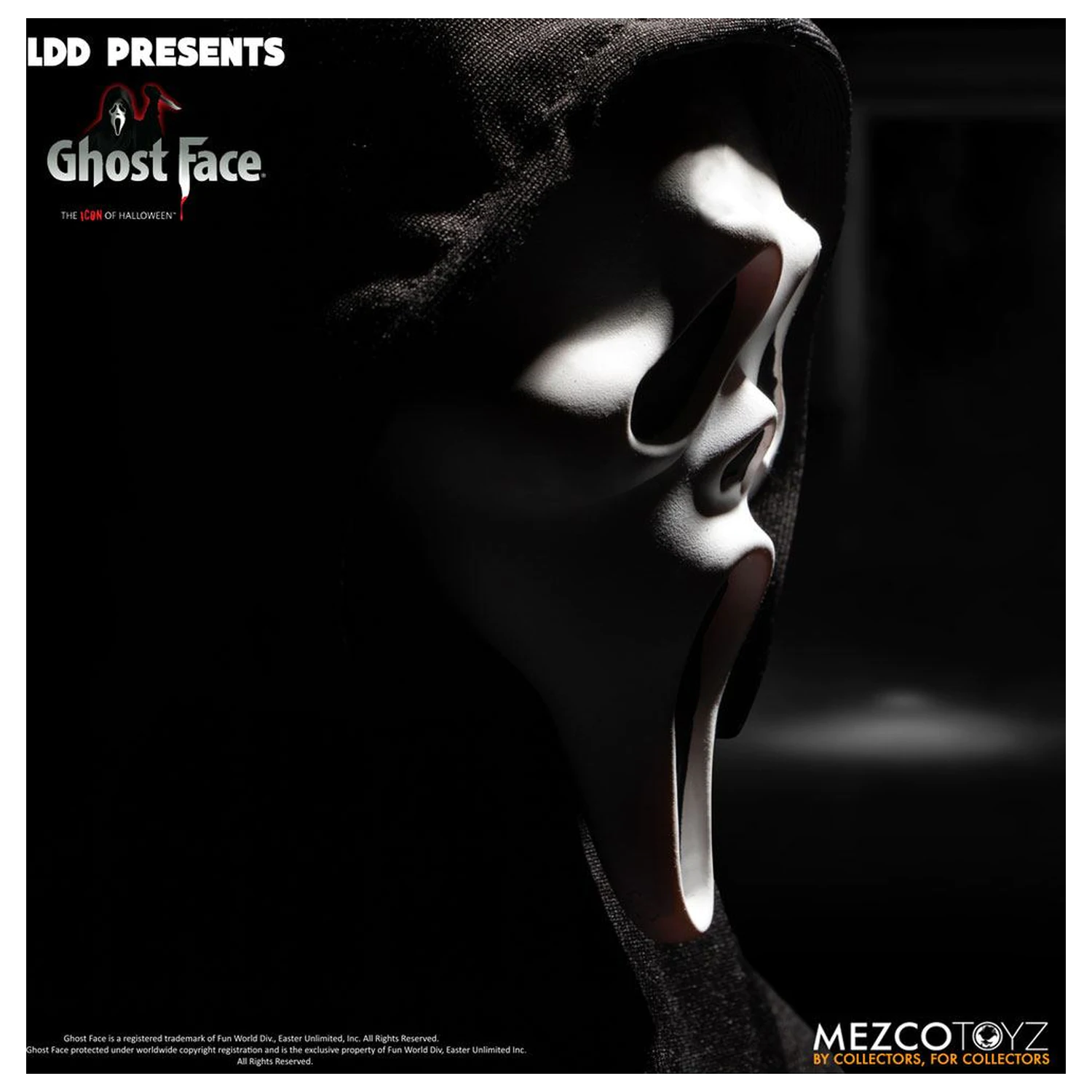 Scream Living Dead Dolls Lutka Ghost Face 25 cm fotografija izdelka