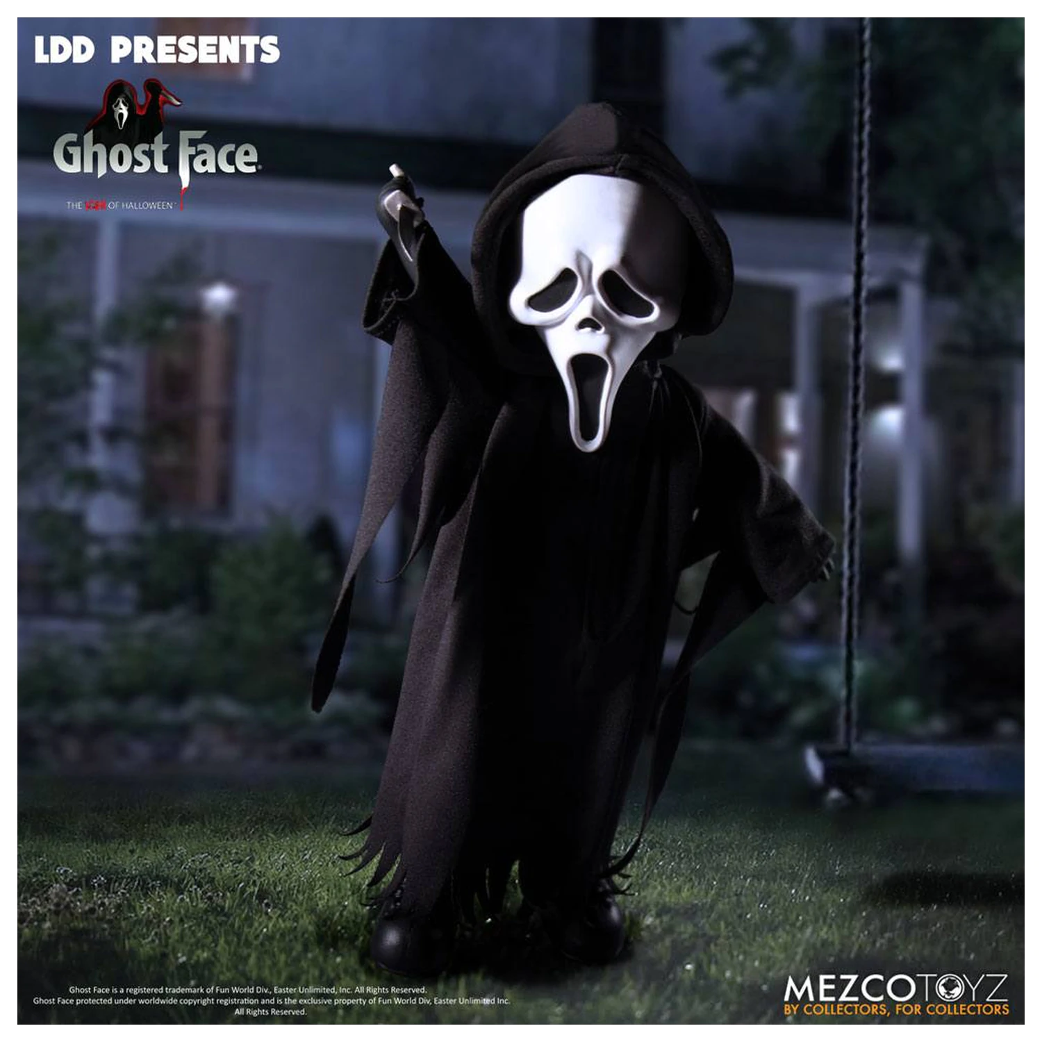 Scream Living Dead Dolls Lutka Ghost Face 25 cm fotografija izdelka