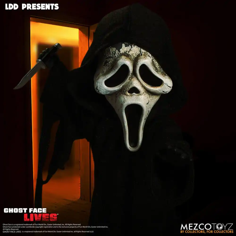 Scream Living Dead Dolls Punčka Ghost Face - Zombie Edition 25 cm fotografija izdelka