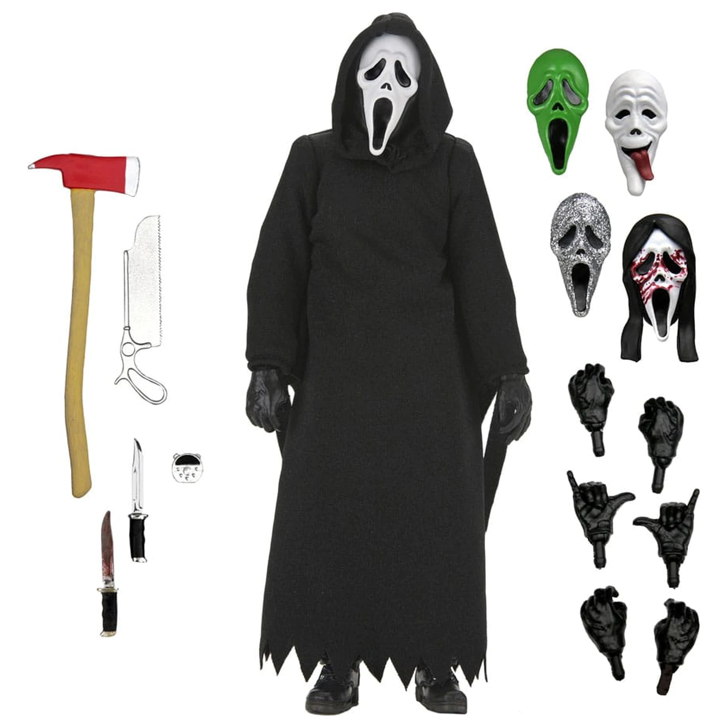 Scream akcijska figura Ultimate Ghost Face Returns 18 cm fotografija izdelka