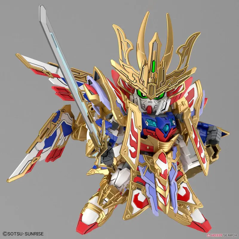 Sestavljivi model figura SD Gundam World Heroes Cao Cao Wing Gundam fotografija izdelka