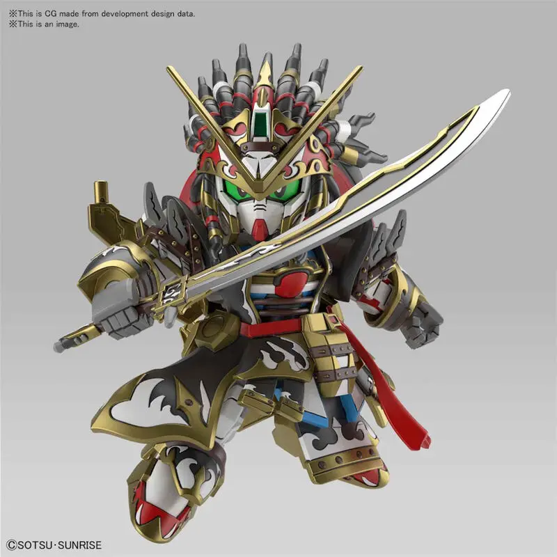 SD Gundam World Heroes Edward Second V komplet modela figure fotografija izdelka