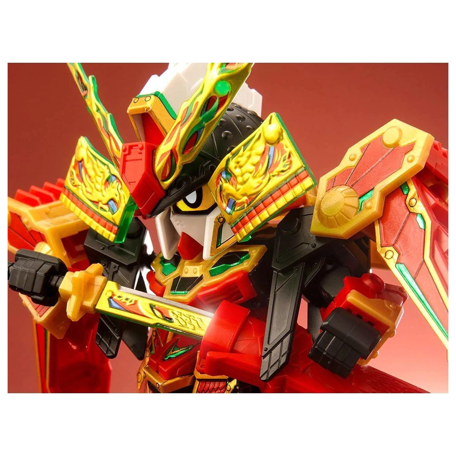 SD Gundam World Heroes Musha Gundam The 78th Model komplet fotografija izdelka