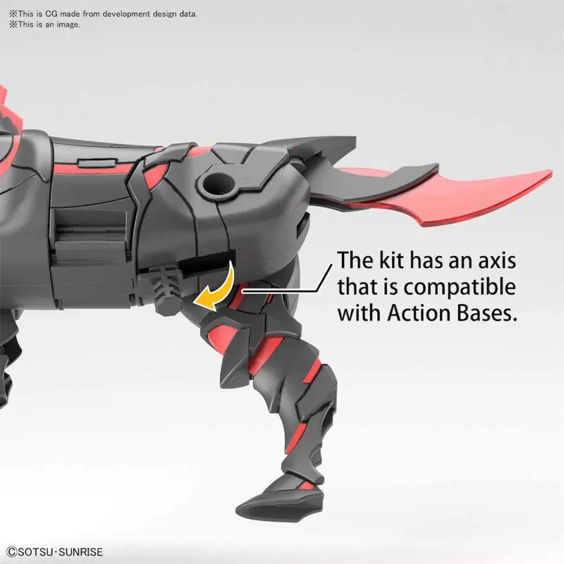 SD Gundam World Heroes War Horse Model Kit figura fotografija izdelka