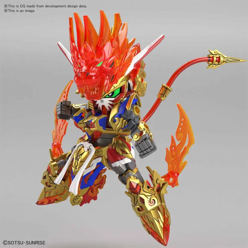 SD Gundam World Heroes Wukong Impulse Gundam Model Komplet figura fotografija izdelka