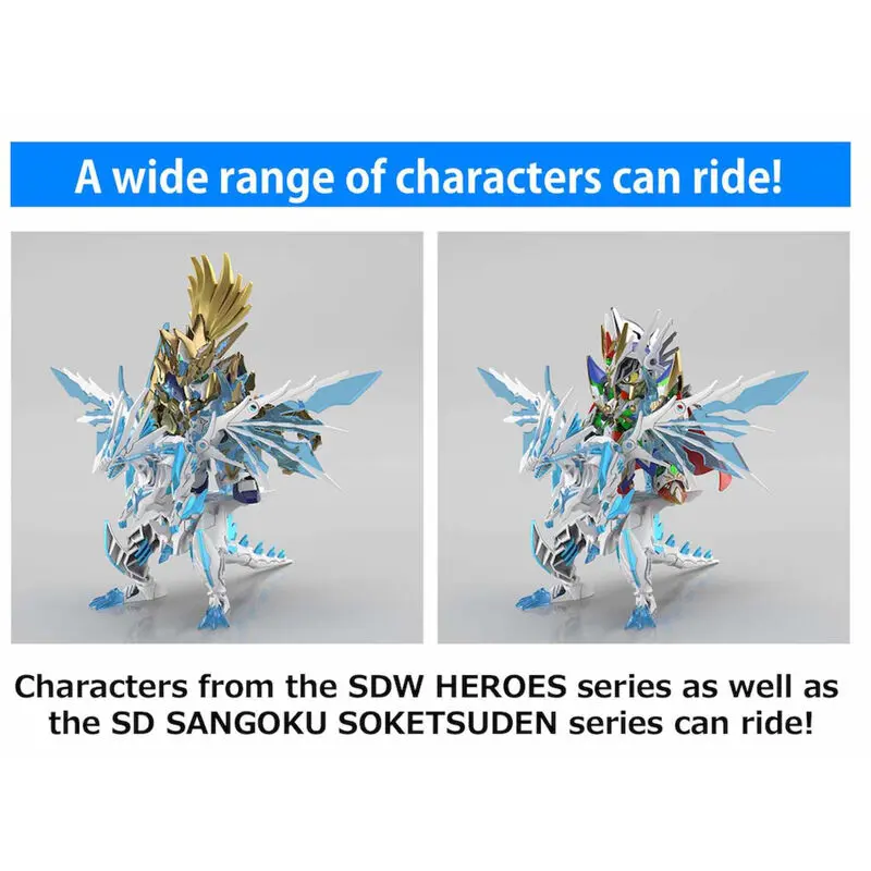 SDW Heroes Gundam World Heroes The Legend of Dragon Knight Shinning Gasper Dragon figura fotografija izdelka