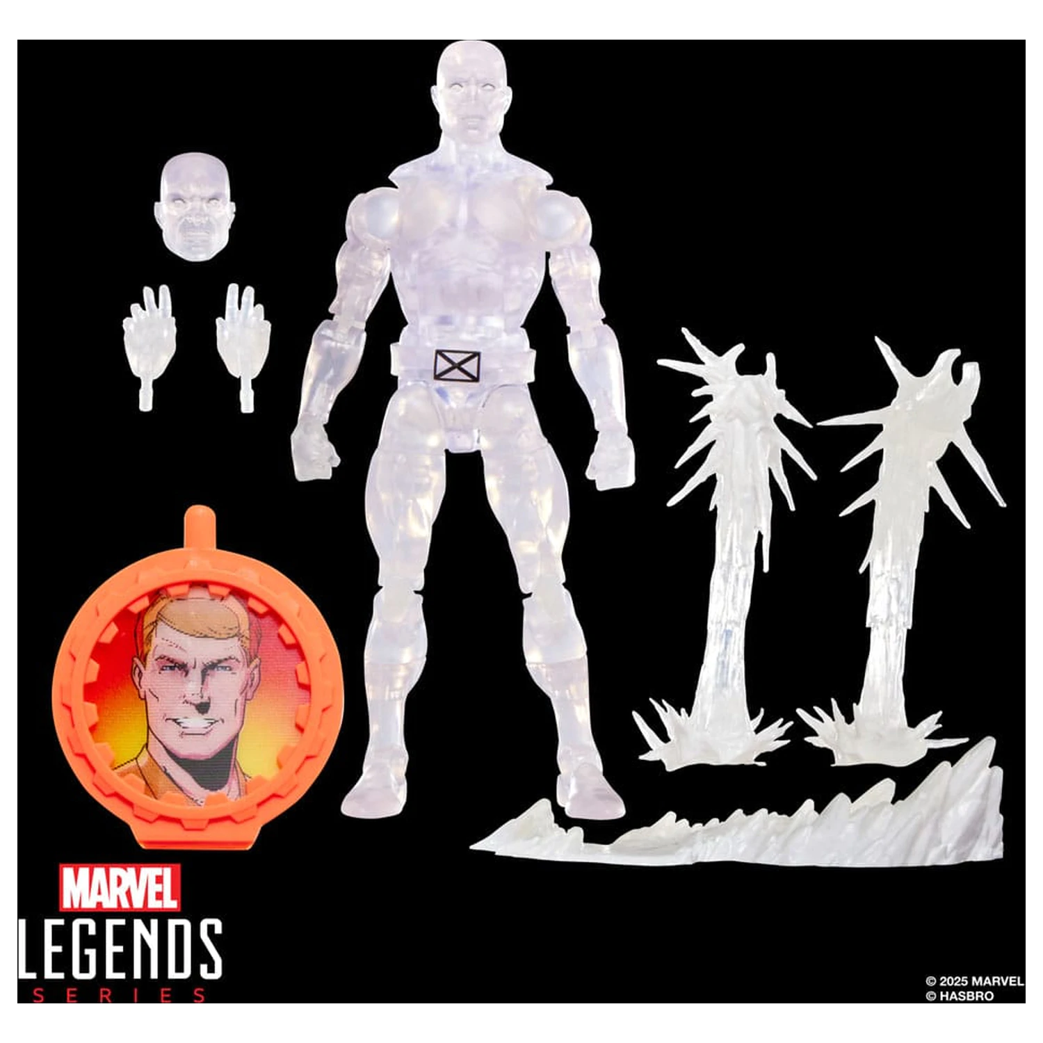 Secret Wars Marvel Legends Retro akcijska figura Iceman 15 cm fotografija izdelka