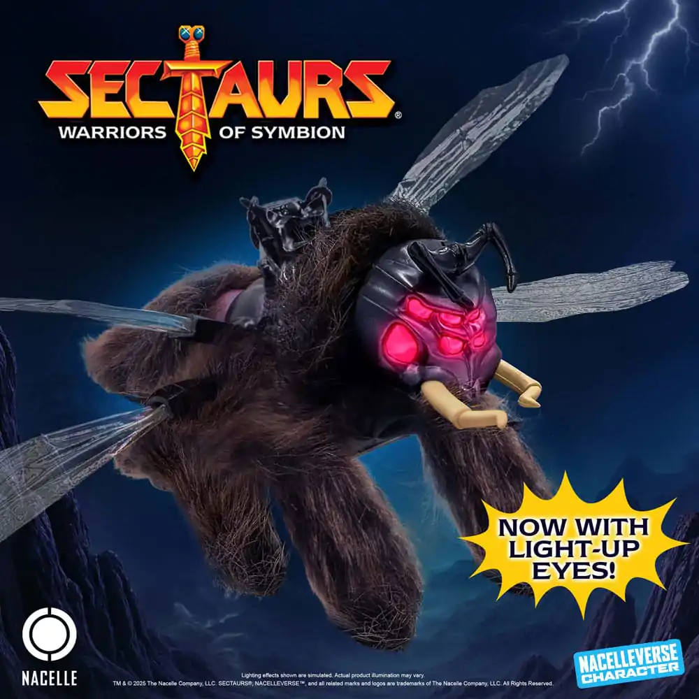 Sectaurs: Warriors of Symbion akcijska figura val 2 SpiderFlyer 23 cm fotografija izdelka