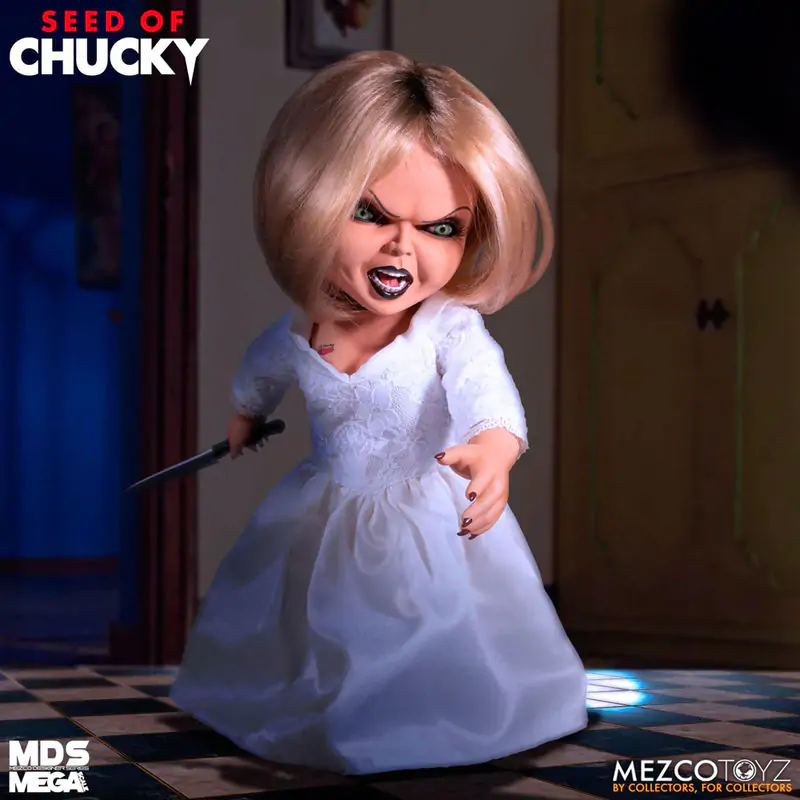 Seed of Chucky MDS Mega Scale govoreča akcijska figura Tiffany 38 cm fotografija izdelka