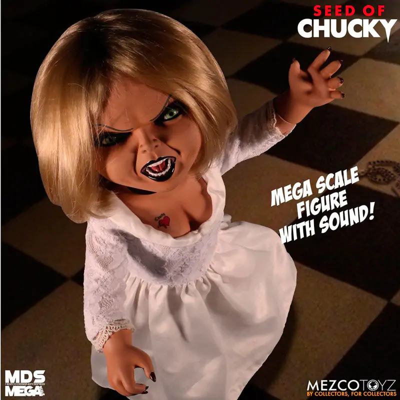 Seed of Chucky MDS Mega Scale govoreča akcijska figura Tiffany 38 cm fotografija izdelka