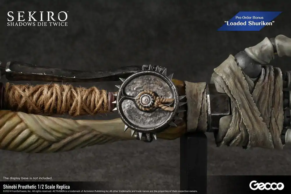 Sekiro: Shadows Die Twice Replika 1/2 Shinobi Protetika 32 cm fotografija izdelka