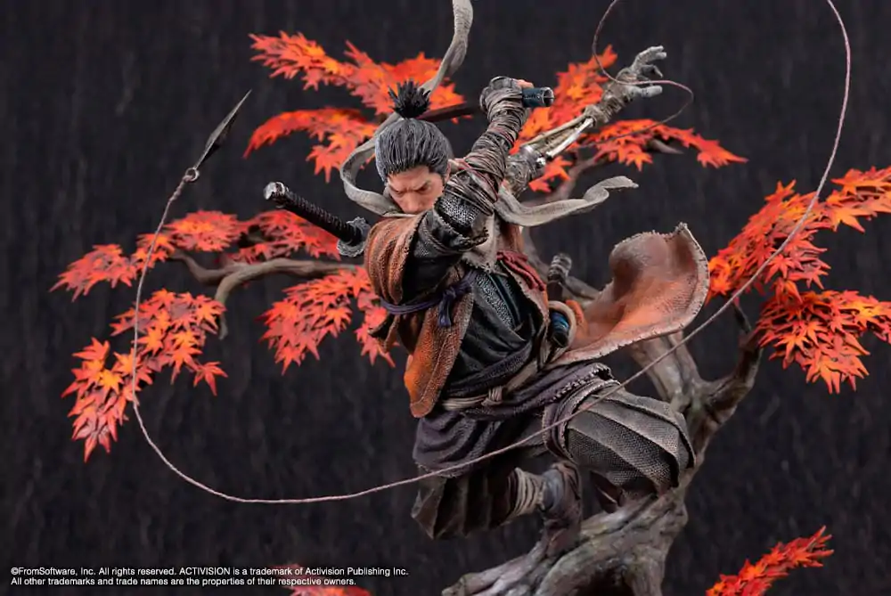 Sekiro: Shadows Die Twice PVC Kip 1/7 Wolf 42 cm fotografija izdelka