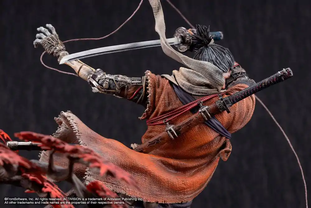 Sekiro: Shadows Die Twice PVC Kip 1/7 Wolf 42 cm fotografija izdelka