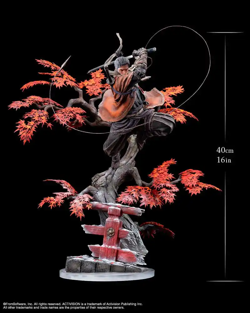 Sekiro: Shadows Die Twice PVC Kip 1/7 Wolf 42 cm fotografija izdelka