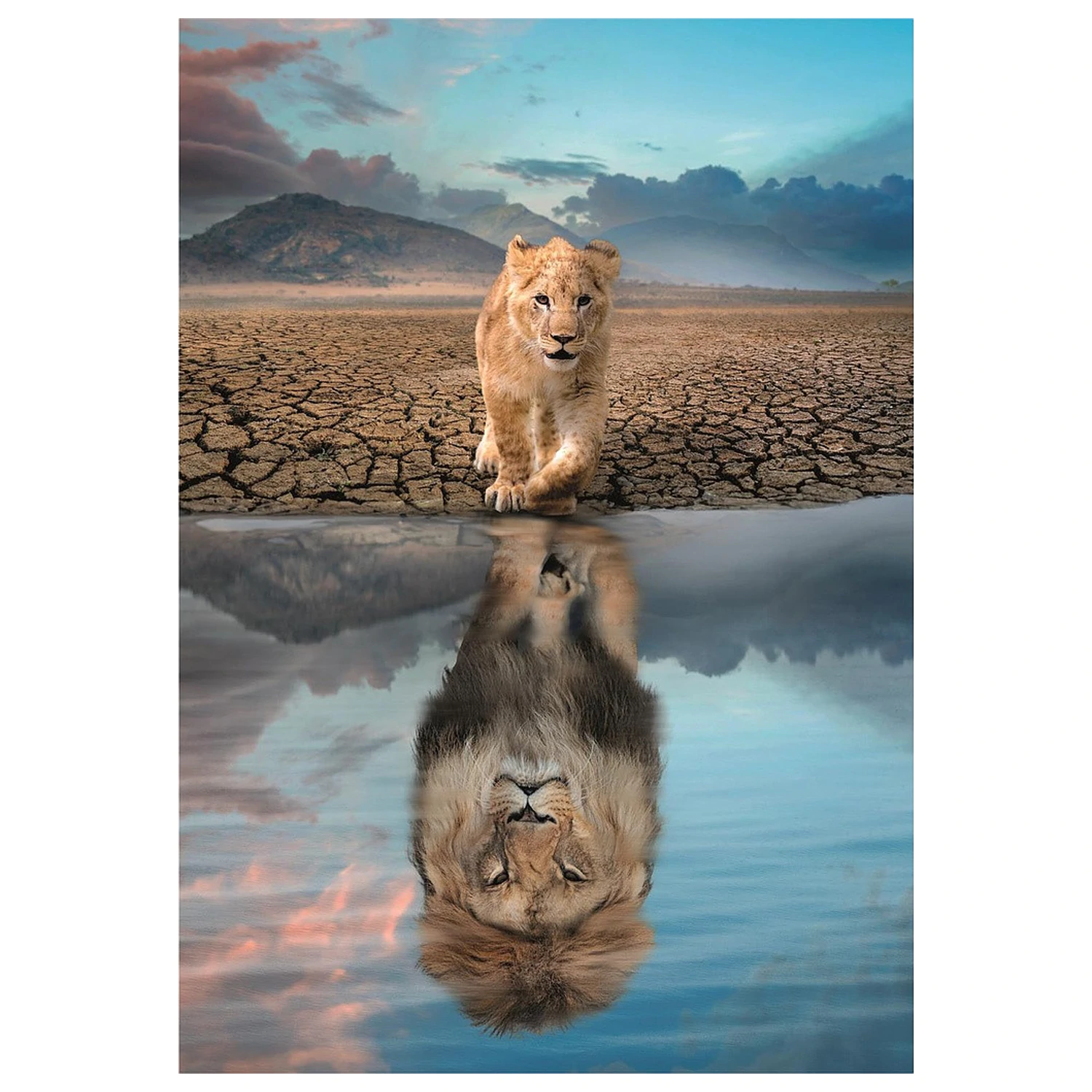 Self Reflection 300 kosov sestavljanka Clementoni fotografija izdelka