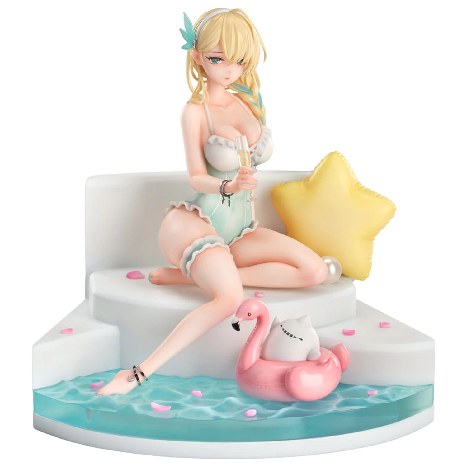 Senkan Shoujo R PVC kip 1/7 Lexington (CV-16) Summer of Ingleside Ver. 19 cm fotografija izdelka